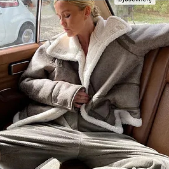 NAKD x Josefine H.J. Aviator Jacket - Picture 2 of 7